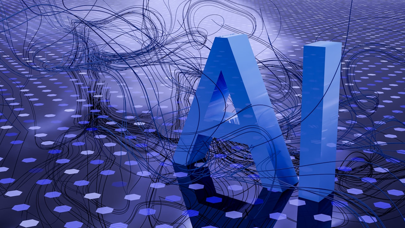 AI and machine learning concept