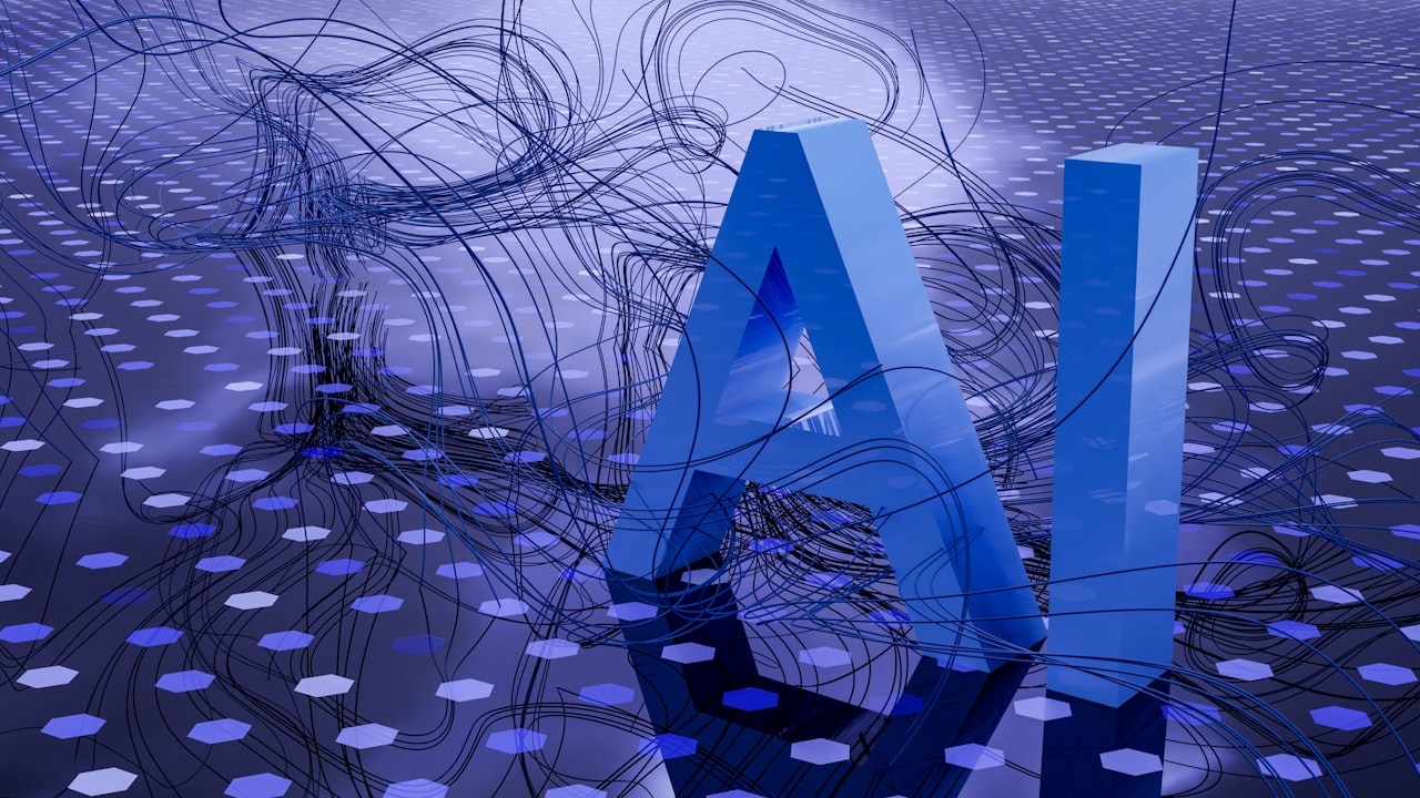 AI and machine learning concept